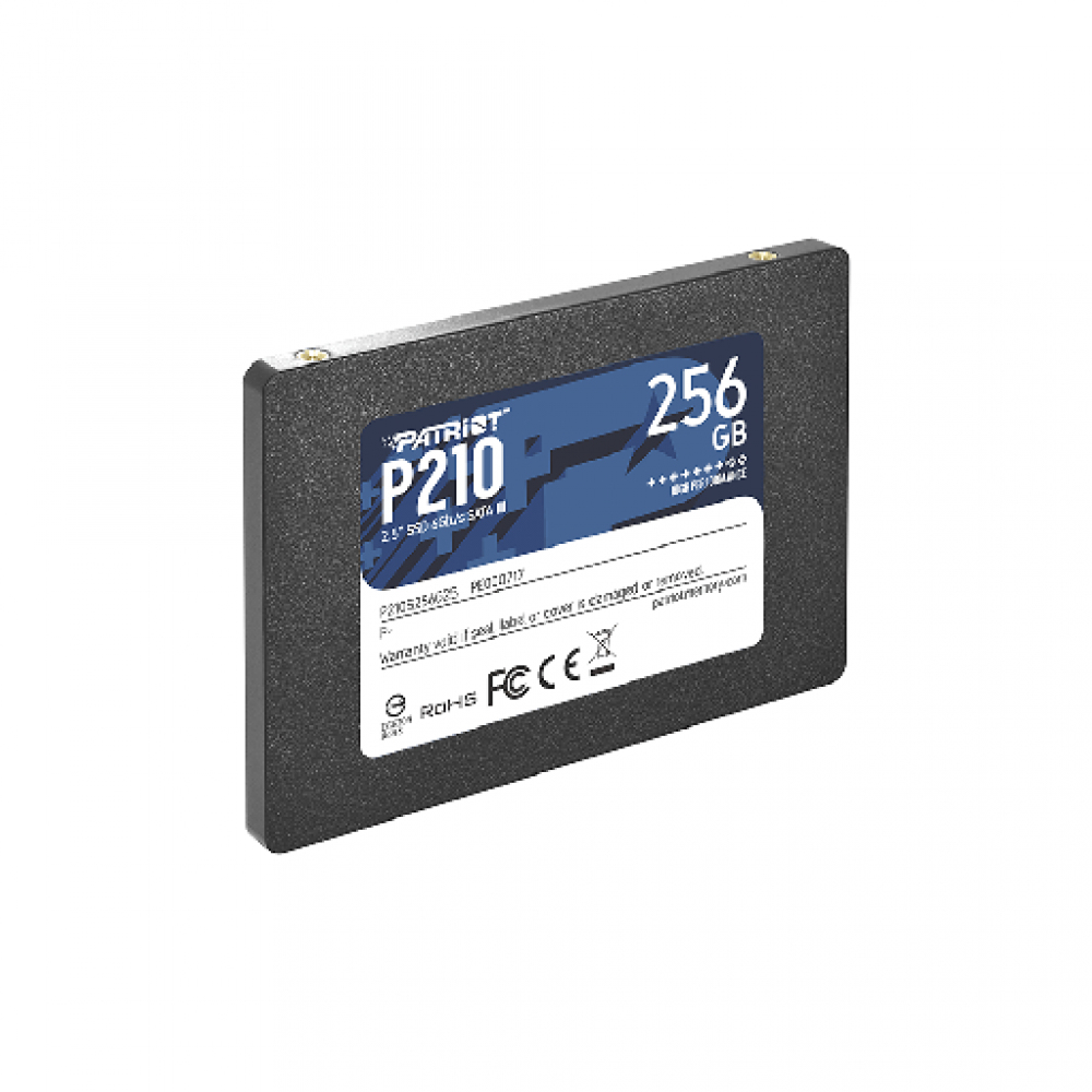 PATRIOT P210, 256GB 2.5"/SATA3 500/400MBs 50K/30K