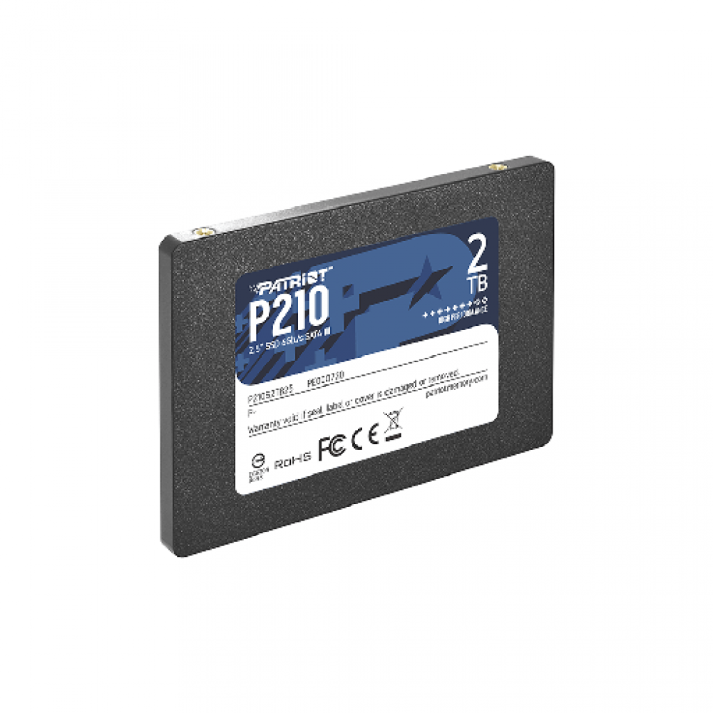 PATRIOT P210, 002TB 2.5"/SATA3 520/430MBs 50K/50K