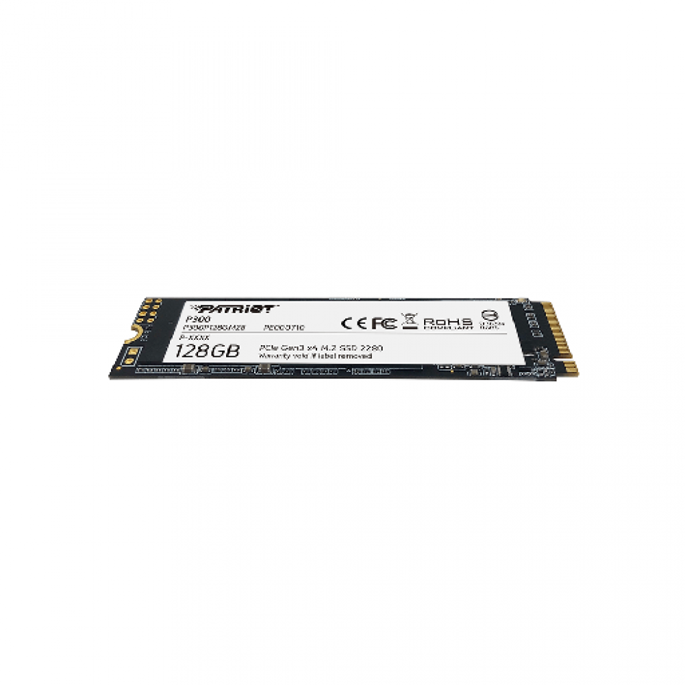 PATRIOT P300, 128GB M2/2280 PCIe3x4/NVMe 1600/0600MBs