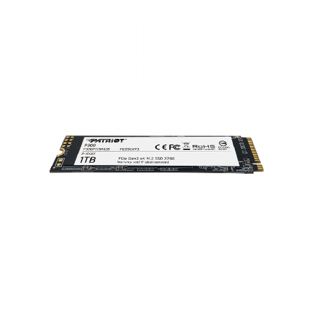 PATRIOT P300, 001TB M2/2280 PCIe3x4/NVMe 2100/1650MBs