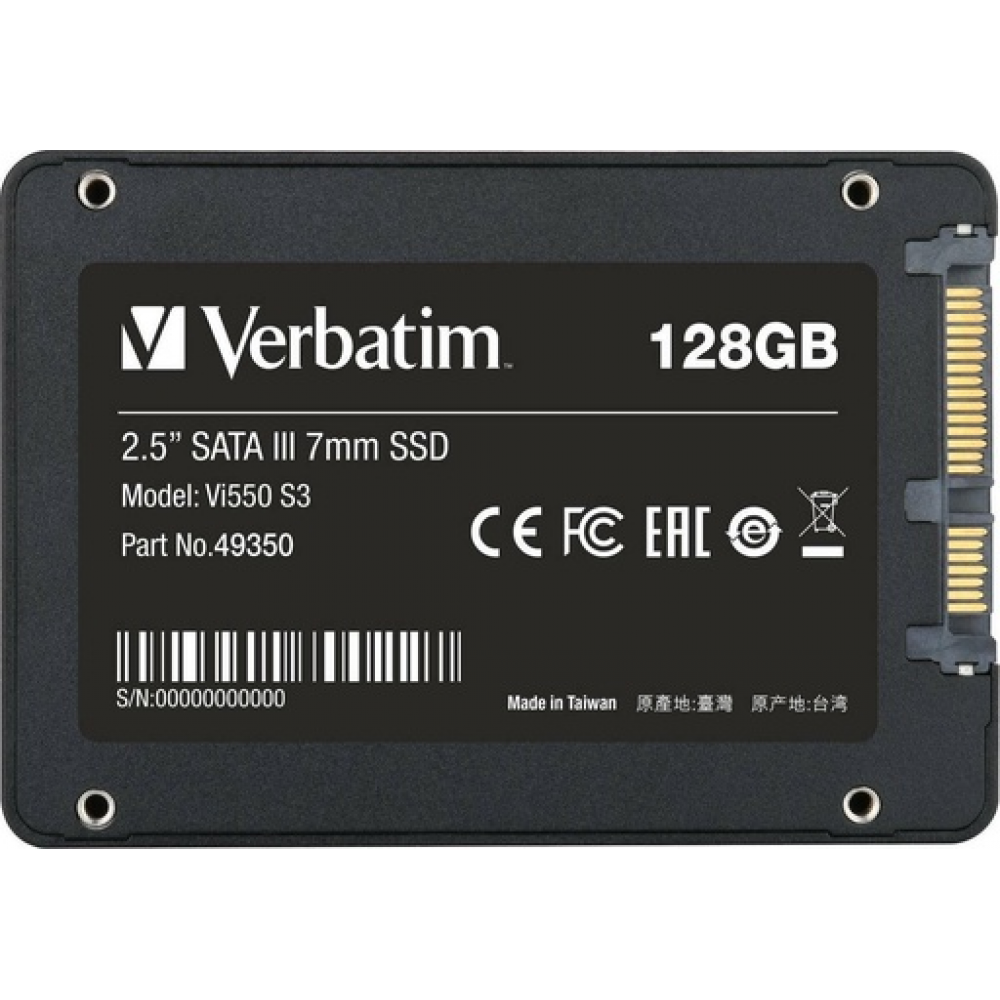 Verbatim Vi550 S3 SSD 128GB 2.5'' SATA III