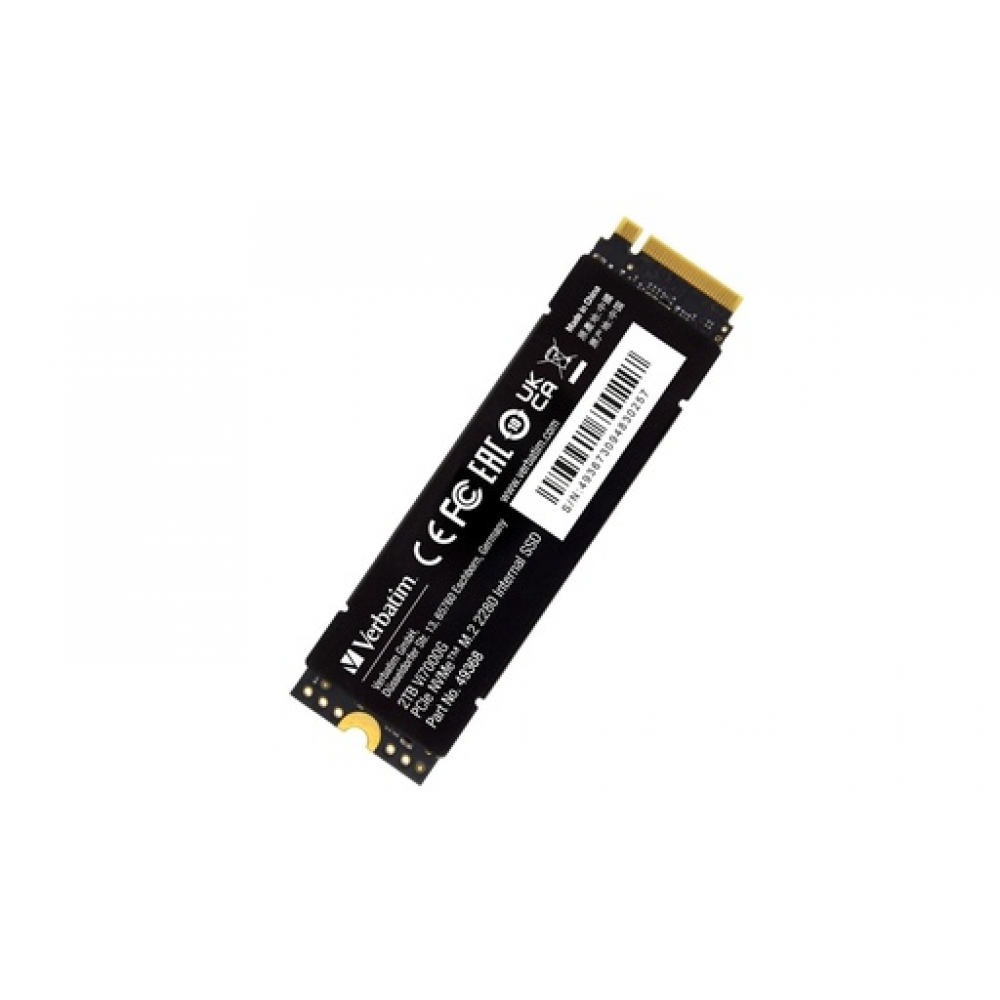 Verbatim Vi7000 PCle SSD 2TB M.2 NVMe PCI Express 4.0