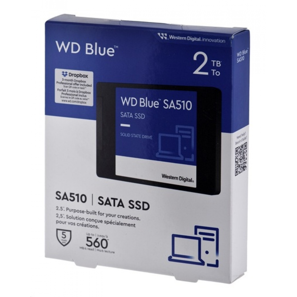 SSD BLUE 2.5" 3D NAND SATA3 2TB 560/530