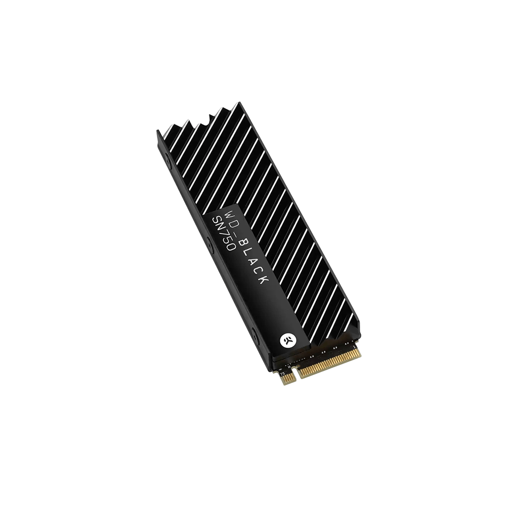 SSD BLACK M2 2280 500GB PCIE GEN3 3400/2600 HEATSINK