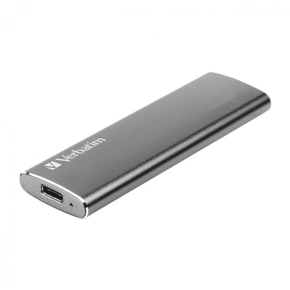 Verbatim Vx500 USB 3.1 / USB-C Εξωτερικός SSD 1T M.2 Ασημί