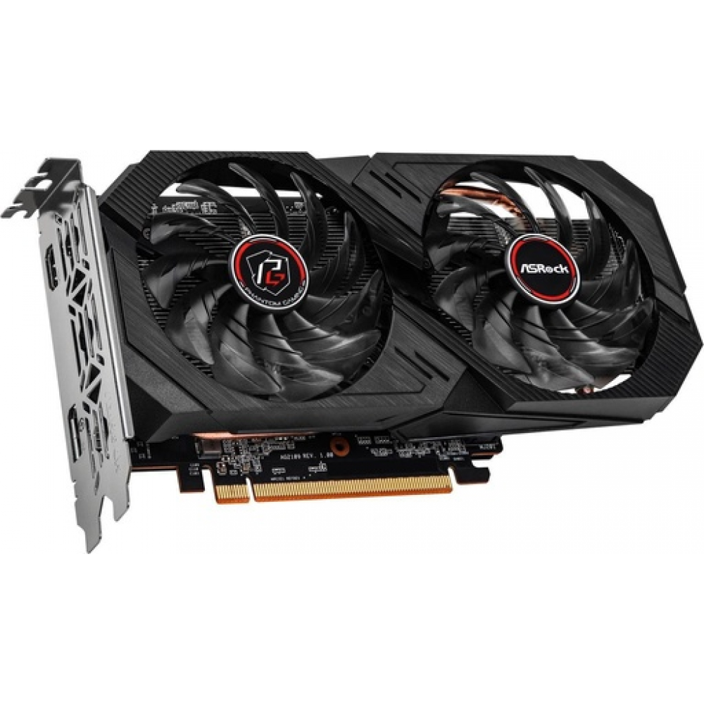 ASRock Phantom Gaming Radeon RX 6500 XT 8GB GDDR6 