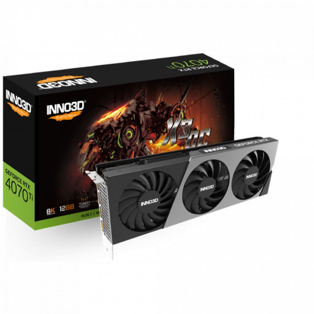 RTX4070 TI X3 ,12GB/D6, PCIE4x16,3xDP+HDMI 2.1b