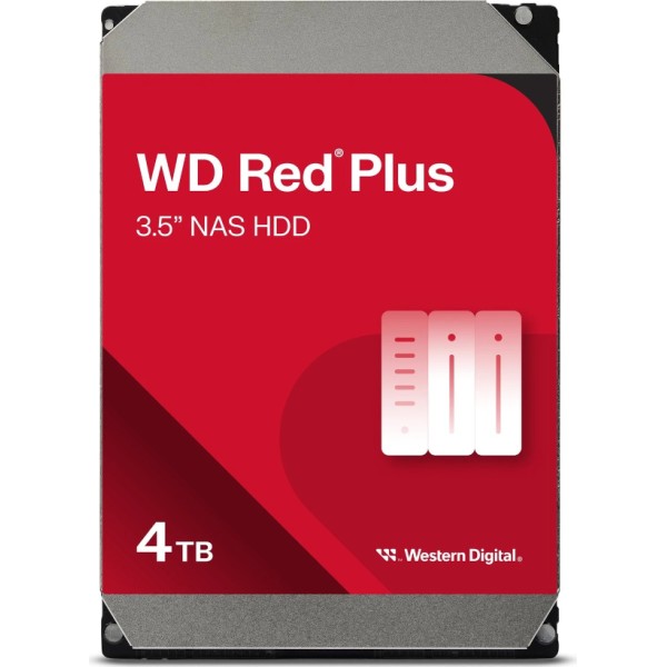 Western Digital Red Plus 4TB SATA 6Gb/s