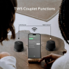 1-Vibe Go Magnetic Portable True Wireless Speaker Black