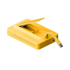 1-Power X Pro+ Magnetic Wireless Power Bank 10000mAh With Built-In USB-C Cable Yellow