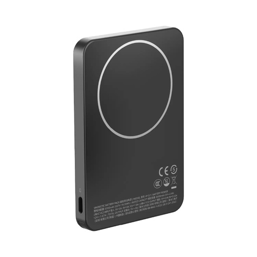 1-Power F.Pass⁺ 5000mAh Magnetic Battery Pack with Built-in Cable Sandstone