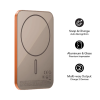 1-POWER Q.PASS 3000mAh Slim Magnetic Wireless Battery Pack (Titanium) 1-POWER Q.PASS 3000mAh Slim Magnetic Wireless Battery Pack (Titanium)
