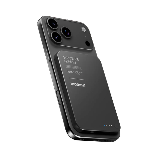 1-POWER Q.PASS 3000mAh Slim Magnetic Wireless Battery Pack (Titanium) 1-POWER Q.PASS 3000mAh Slim Magnetic Wireless Battery Pack (Titanium)