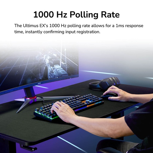 COUGAR Ultimus EX – Mechanical RGB Gaming Keyboard White