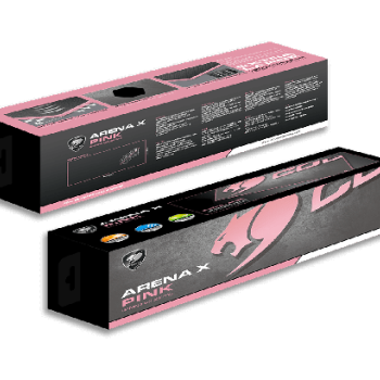 COUGAR Arena X Pink XL Gaming Mouse Pad 1000x400x5mm COUGAR Arena X Pink XL Gaming Mouse Pad 1000x400x5mm