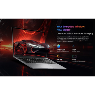 Blackview GamiBook 8 -16"  Laptop (Ryzen 7-7735HS/32GB/1T SSD/Radeon Graphics 680M/Windows 11)