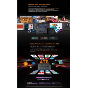 BlackView Μini PC MP100 PRO i9-12900H 16GB 512GB SSD Win11 Pro Black