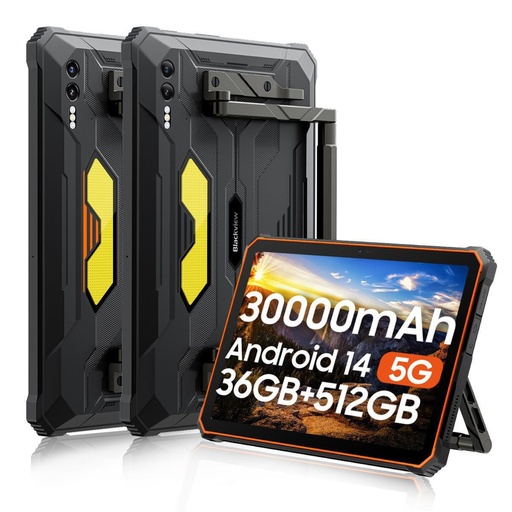 BlackView Active 10 Pro 5G 10.95" Tablet (12GB/256GB) Πορτοκαλί