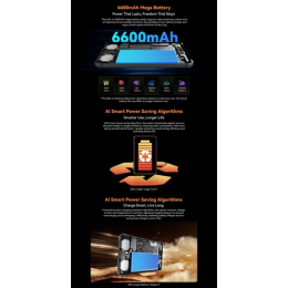 Blackview Active 5 Rugged Tablet 8.68" HSD (8GB RAM, 128GB, 4G LTE, WiFi, NFC, Android 15, 6600mAh,