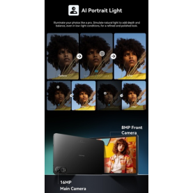 Blackview MEGA 2 – 12" Android 15 Tablet με WiFi | 12GB RAM, 256GB ROM | Space Blue Set