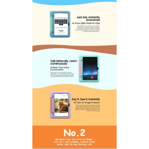 BlackView Tab 20 Kids 10.1" με WiFi (4GB/64GB) Bubble Blue