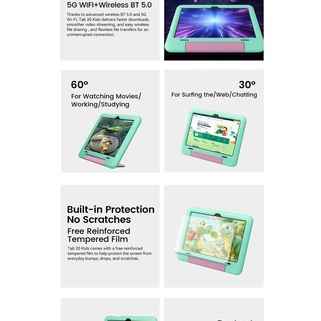 BlackView Tab 20 Kids 10.1" με WiFi (4GB/64GB) Unicorn Purple