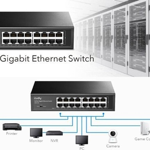 Cudy GS1016 v2 – Unmanaged L2 Switch με 16 θύρες Gigabit Ethernet