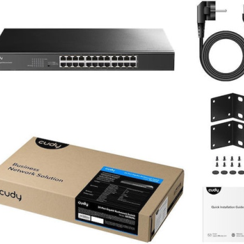 Cudy GS1024L – Unmanaged Switch με 24 θύρες Gigabit Ethernet