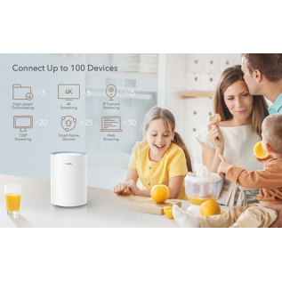 Cudy M1200 – Wi-Fi 5 Dual-Band Mesh Access Point (1 Pack) Cudy M1200 – Wi-Fi 5 Dual-Band Mesh Access Point (1 Pack)