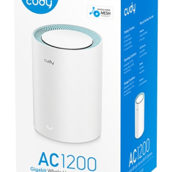 Cudy M1300 WiFi Mesh Network Access Point Wi‑Fi 5 Dual Band (2.4 & 5GHz)