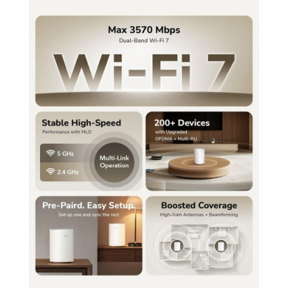 Cudy M3600 – Mesh Wi‑Fi 7 Access Point AX3600 Dual Band