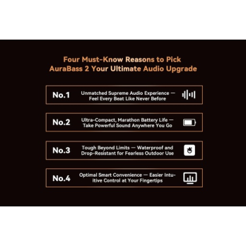 Blackview AuraBass 2 – Bluetooth Speaker