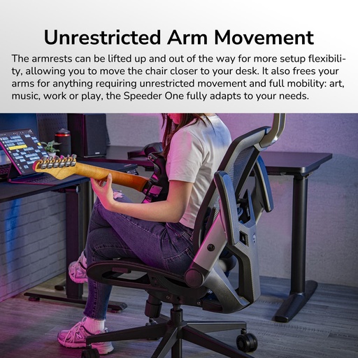 Cougar Speeder One – Speed‑Inspired Ergonomic Mesh Gaming Chair