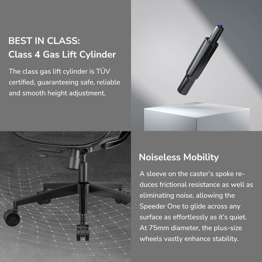 Cougar Speeder One – Speed‑Inspired Ergonomic Mesh Gaming Chair