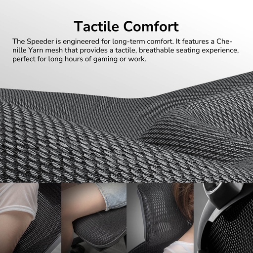 Cougar Speeder – Speed‑Inspired Ergonomic Mesh Gaming Chair