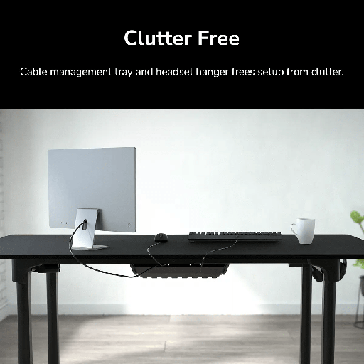 Cougar E‑GRAV 160 – Premium Electric Gaming Desk με Super‑Size Desktop