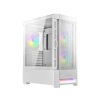Cougar AirFace RGB Gaming Midi Tower White Cougar AirFace RGB Gaming Midi Tower White