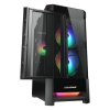 Cougar Duoface RGB Gaming Midi Tower Black