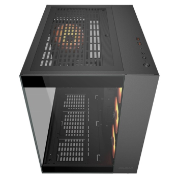 Cougar FV150 RGB Mid Tower Κουτί Υπολογιστή με Tempered Glass και 4x120mm ARGB Fans Μαύρο