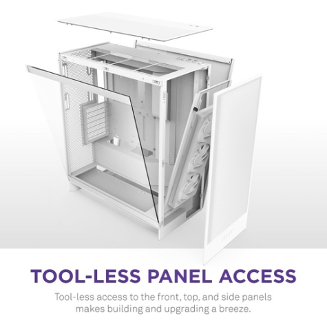 NZXT H7 Flow RGB 2024 White NZXT H7 Flow RGB 2024 White