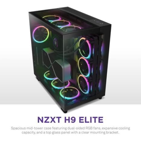 NZXT H9 Elite Black NZXT H9 Elite Black