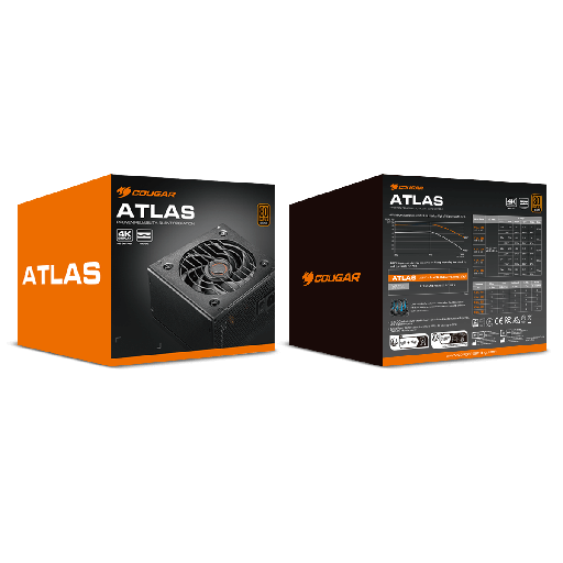 Cougar Atlas 750W – 80+ Bronze Semi-Modular Power Supply