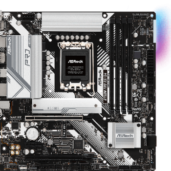 ASRock B760M Pro RS Motherboard Micro ATX με Intel 1700 Socket DDR5