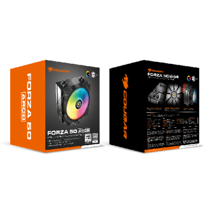 Cougar Forza 50 ARGB – Premium ARGB Single-Tower CPU Air Cooler