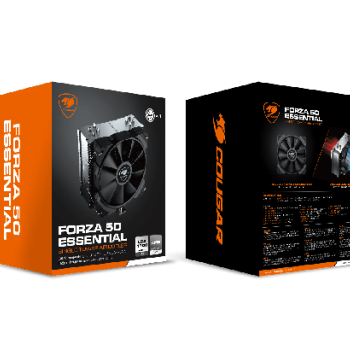 Cougar Forza 50 Essential Ψύκτρα Επεξεργαστή Single Tower 120mm PWM για Intel & AMD