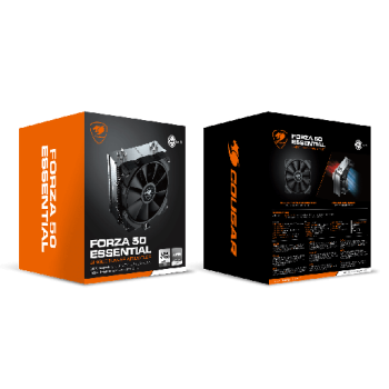COUGAR Forza 50 Essential – Single‑Tower Air CPU Cooler