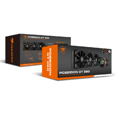Cougar Poseidon GT 360 ARGB – 360mm Liquid CPU Cooler Cougar Poseidon GT 360 ARGB – 360mm Liquid CPU Cooler