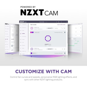 NZXT F140 RGB Core Twin Pack Black NZXT F140 RGB Core Twin Pack Black