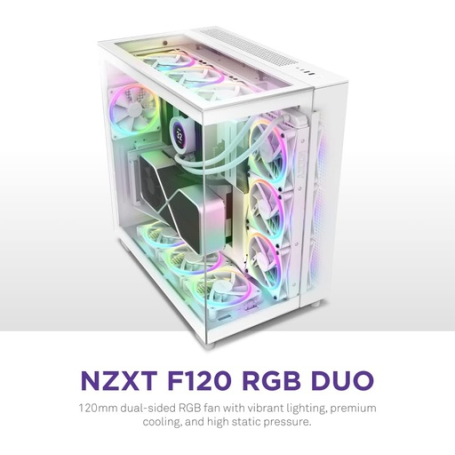 NZXT F120 RGB Duo White NZXT F120 RGB Duo White