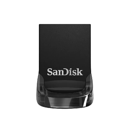 Sandisk Ultra Fit 128GB USB 3.2 Stick Μαύρο